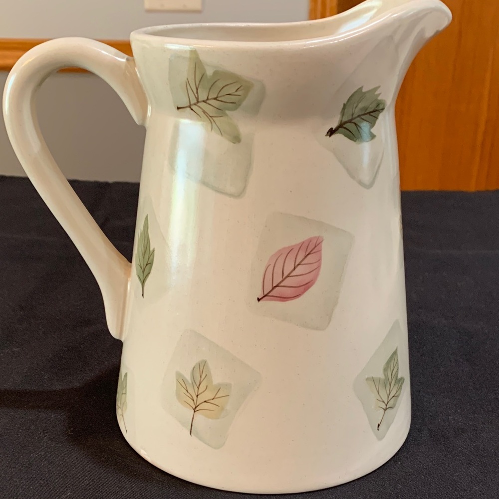 Mikasa Woodland Ceramic Pitcher